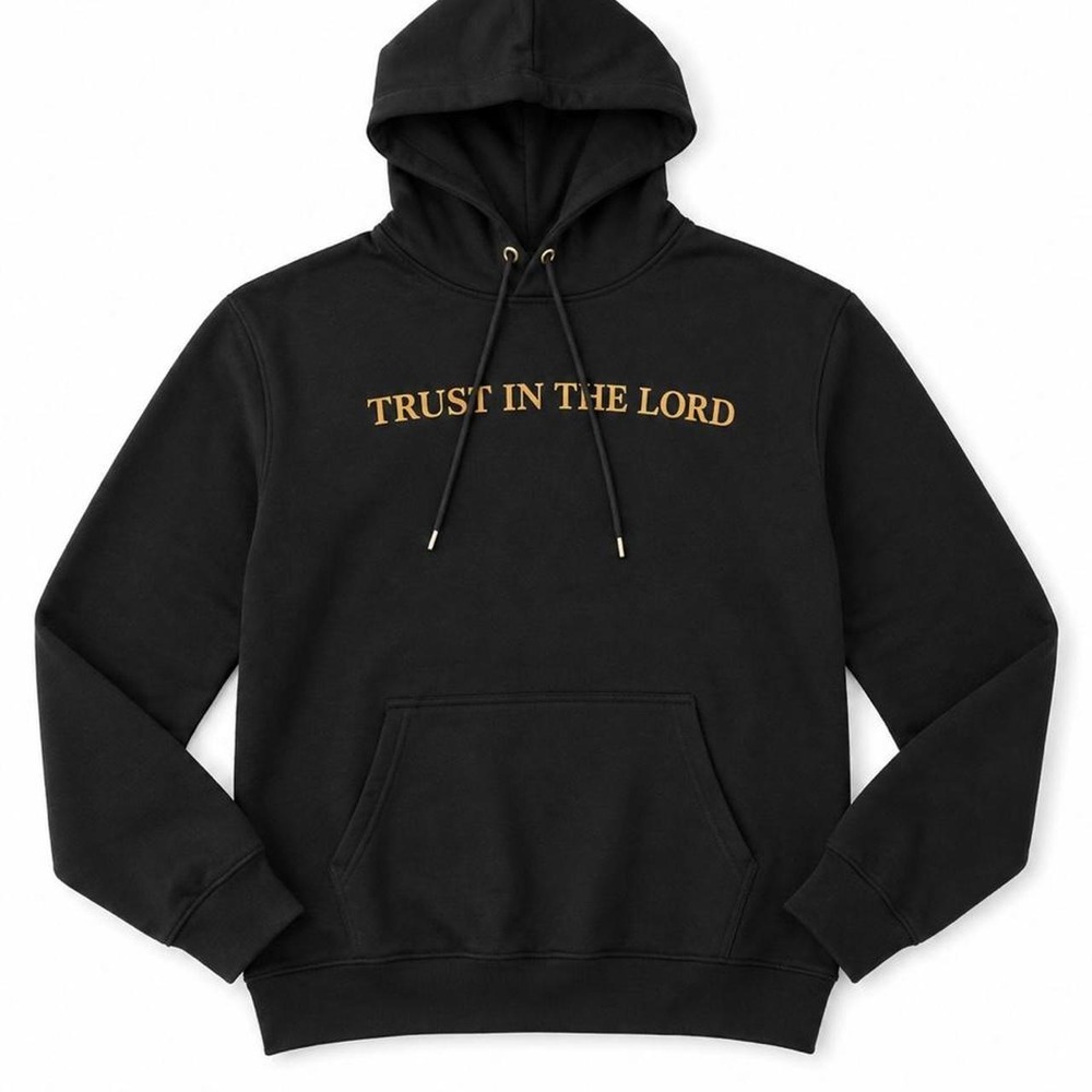 Trust In The Lord‎ Graphic Hoodie – Size Small